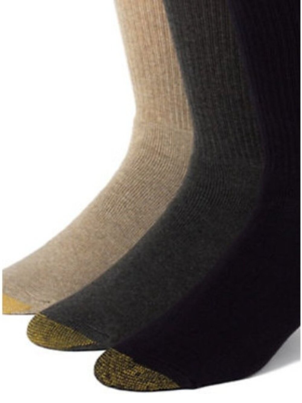 Gold Toe Mens Shoe Size 6-12.5 Premier Uptown Crew 3 Pack Dress Socks 2673